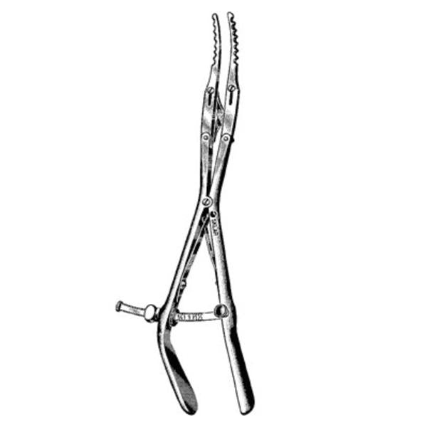 Sklar Instruments Dilator Uterine Goodell 13" Curved Jaws Large Reusable Stainless Steel Ea - 90-4713
