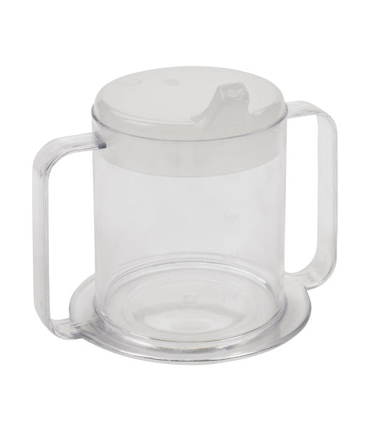 Drive Medical Clear 2-Handle Cup