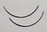 Aspen Surgical Products Richard-Allan Suture Needle 3/8 Circle Reverse Cutting Needle Regular Surgeon's Type Size 19 Needle - 209019