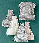 Baby Boggan - Infant Hat Blue / Pink / White Stripes Infant - 80006