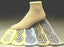 Alba Healthcare Care-Steps Slipper Socks Infant White Above the Ankle - 80101