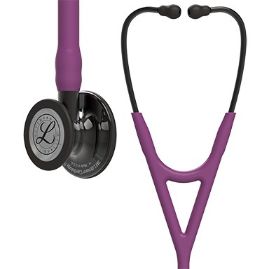 3M Littmann Cardiology IV Cardiology Stethoscope Purple 1-Tube 22 Inch Tube Double Sided Chestpiece - 6156