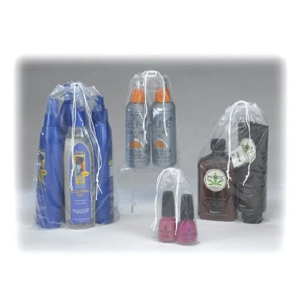 Action Bag Drawstring Bag 9 X 12 Inch Plastic White - AHSG-912WHI