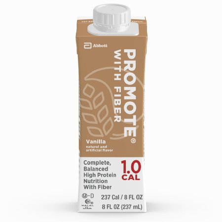 Abbott Nutrition Promotewith Fiber Oral Supplement Vanilla Flavor 8 oz. Carton Ready to Use - 64631