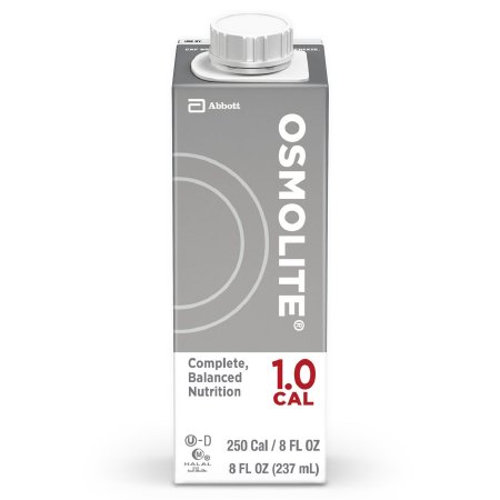 Abbott Nutrition Osmolite 1 Cal Oral Supplement Unflavored 8 oz. Carton Ready to Use - 64633