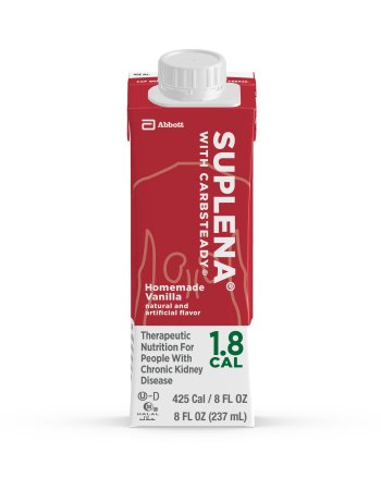Abbott Nutrition Oral Supplement Suplena Vanilla Flavor Ready To Use 8 Oz. Container Carton - 64794