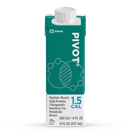 Abbott Nutrition Pivot Oral Protein Supplement Unflavored 8 oz. Carton Ready to Use - 65007