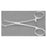 Henry Schein Clamp Towel Lorna 5-1/4" Stainless Steel Ea - 104-8245