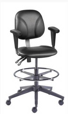 VWR International Contour Deluxe Lab Chair - 80092-461