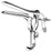 Sklar Instruments Speculum Vaginal Pederson 4X7/8" Medium Straight Tip Stainless Steel Ea - 95-348