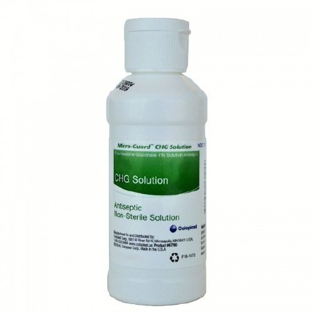 Micro-Guard - Surgical Scrub Solution 4 oz. Bottle 2% Strength CHG (Chlorhexidine Gluconate) NonSterile - 67750