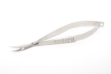 Marina Medical - Stitch Scissors Westcott 4-3/4 Inch Length Surgical Grade Stainless Steel NonSterile Serrated Thumb Handle with Spring Straight Blunt Tip / Blunt Tip - 170-124