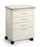 Midmark Mobile Treatment Cabinet 18 X 29 X 33 Inch 4 Drawers Pebble Gray - 41A.216.SEH