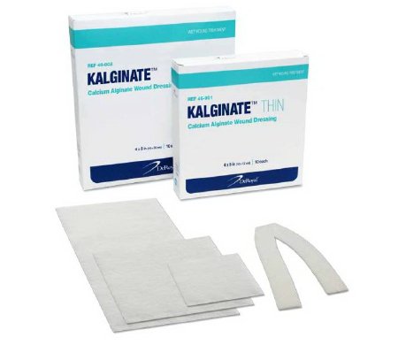 Deroyal Calcium Alginate Dressing Kalginate Thin 12 Inch Rope Calcium Alginate/Non-Woven Sterile - 46-903