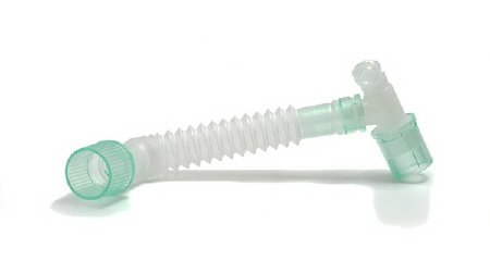 Intersurgical Superset Catheter Mount 22 X 22mm, Flip Top Cap with 7.6mm Port to 22mm O.D/15mm I.D, 70 to 150mm, With Double Swivel Elbow and Port - 3509031