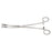 Henry Schein Forcep Sponge Foerster 9-1/2" Serrated Curved Stainless Steel Ea - 104-8859