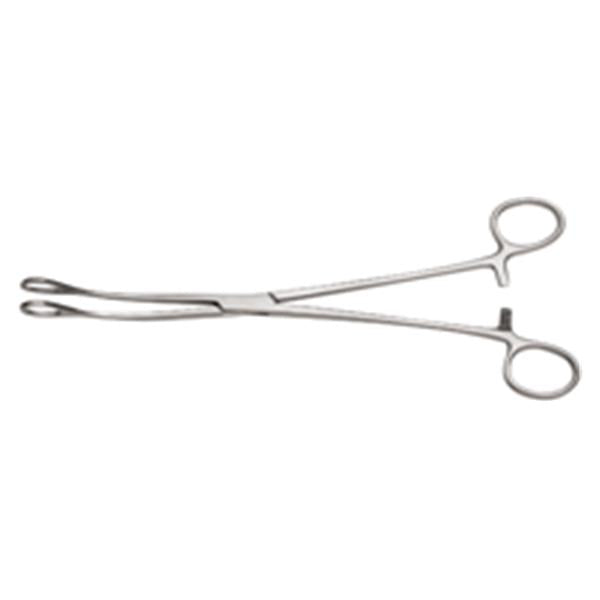 Henry Schein Forcep Sponge Foerster 9-1/2" Serrated Curved Stainless Steel Ea - 104-8859