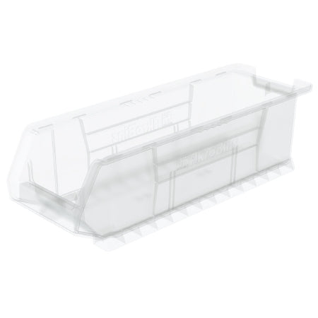 Akro-Mils Super-Size AkroBins Storage Bin Clear Industrial Grade Polymers 7 X 8-1/4 X 23-7/8 Inch - 30284SCLAR