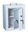 Harloff Narcotic Cabinet Wall Mount 20 Gauge Painted Steel One Adjustable and Removable Shelf Double Lock - 2820AQ