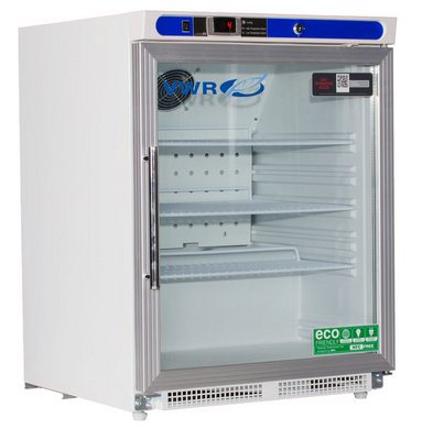 VWR International VWR Undercounter Refrigerator Laboratory Use 4.5 cu.ft. 1 Swing Door Automatic Defrost - 10819-884