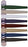 Unimed - Midwest Exam Room Signal Flag Wall Mount 4-Flag 7-1/4 X 10-1/25 - I8PG169998