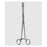 Henry Schein Forcep Sponge Foerster 7" Serrated Straight Stainless Steel Ea - 104-9217