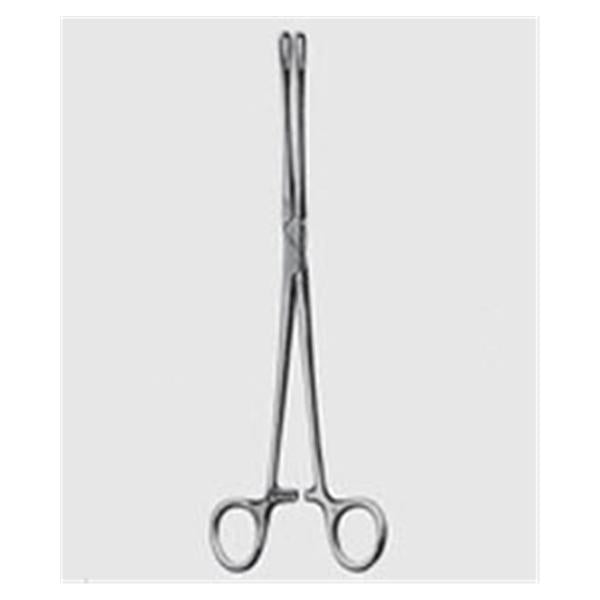 Henry Schein Forcep Sponge Foerster 7" Serrated Straight Stainless Steel Ea - 104-9217