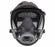 Grainger Particulate Respirator Mask Full Face Adjustable Head Strap Small Gray - 35T212