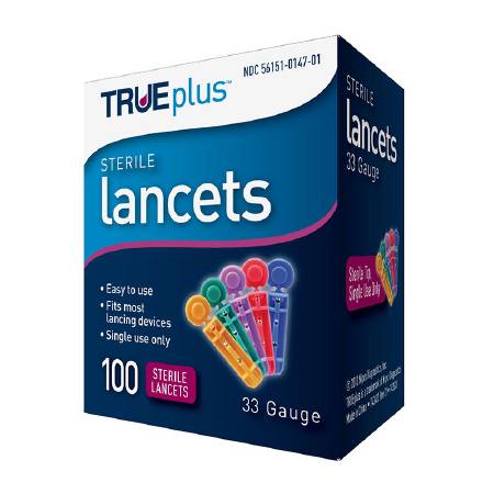 Nipro Diagnostics TRUEplus Lancet Needle 33 Gauge Twist Top - 743533