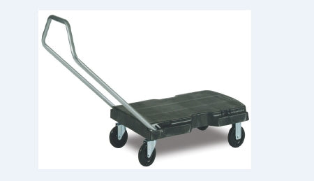Lagasse Triple Trolley Non-marking Casters Non-marking Casters 500 lbs. User-Friendly Handle HDPE - RCP4401BLA