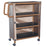 WoodTone - Utility & Linen Cart 20 X 42 X 51.25 Inch 20 X 32 Inch Shelf Size - WT332-3C-SST