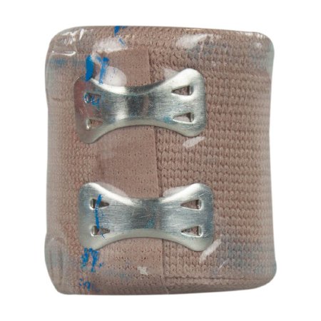Dynarex Dynarex Elastic Bandage 2 Inch X 4-1/2 Yard Standard Compression Clip Detached Closure Tan NonSterile - 3662