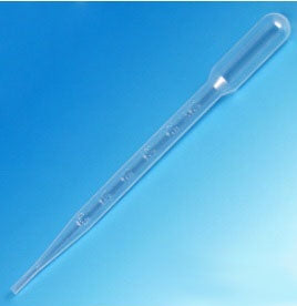 Globe Scientific Transfer Pipette 7 mL 0.5 mL Graduation Increments Sterile - 135138-100