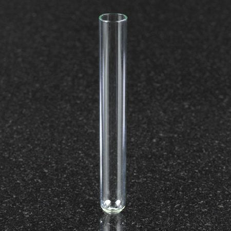 Globe Scientific - Test Tube Round Bottom Plain 13 X 100 mm 10 mL Without Color Coding Without Closure Glass Tube - 1510