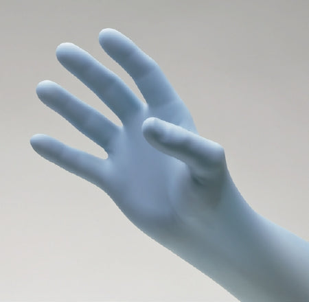 Innovative Healthcare Corporation NitriDerm Ultra Blue Exam Glove 2X-Large NonSterile Nitrile Standard Cuff Length Fully Textured Light Blue Chemo Tested - 157400