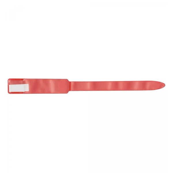 Precision Dynamics Corp. Bracelet Identification Soft Lock Sealident Vinyl Red Adult / Pediatric 250/Box - 615-16-PDJ