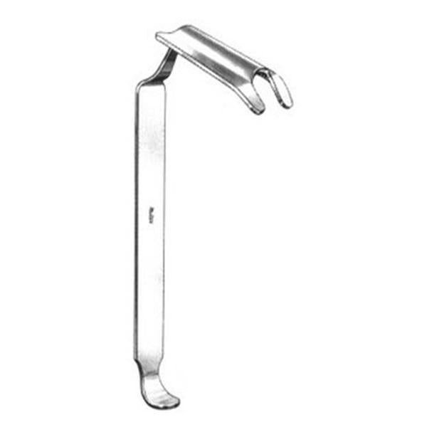 Miltex-Integra Retractor Tongue 1-1/2X3-3/4" #5/Left Stainless Steel Ea - 2-143