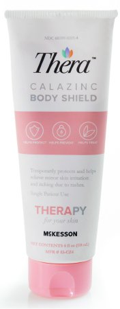 McKesson Thera Calazinc Body Shield Skin Protectant 4 oz. Tube Scented Cream - 53-CZ4