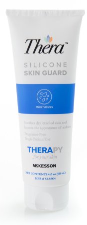 McKesson Thera Silicone Skin Guard Skin Protectant 4 oz. Tube Unscented Cream - 53-SSG4