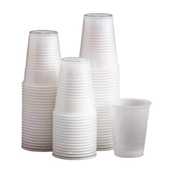 Henry Schein Cup Drinking Plastic 5 Oz Translucent 100/Pk, 25 Pk/Ca - CDCL