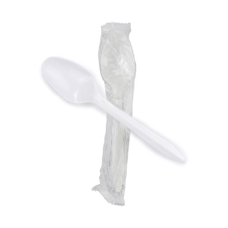 McKesson - Spoon Medium Weight White Polypropylene - 16-4594
