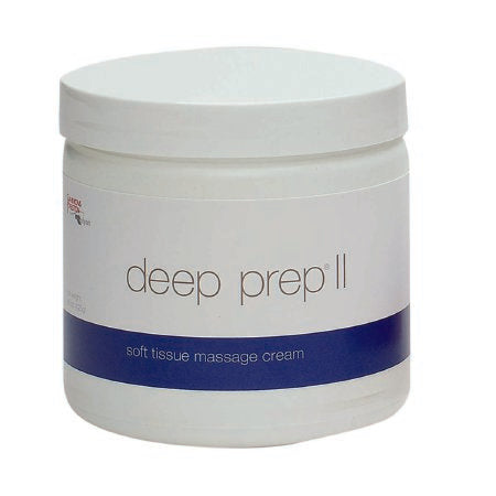 Fabrication Enterprises Deep Prep II Massage Treatment 15 oz. Jar Unscented Cream - 13-3237