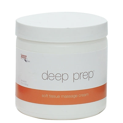 Fabrication Enterprises Deep Prep Massage Treatment 15 oz. Jar Unscented Cream - 13-3238