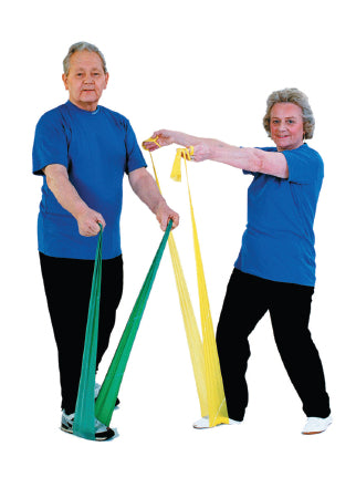 Fabrication Enterprises Thera-Band Exercise Resistance Band Gold 5 Inch X 50 Yard 3X-Heavy Resistance - 10-1081