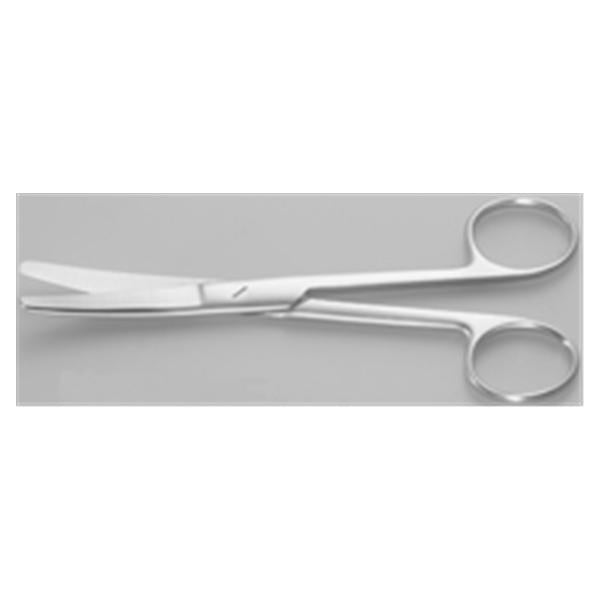 Henry Schein Scissors Operating 5-1/2" Blunt/Blunt Curved Standard German Stainless Steel Ea - 104-9957