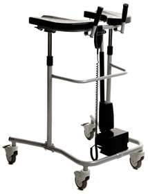 EVA - Cardiac Walker Pneumatic Aluminum Frame 333 lbs. Weight Capacity 35-1/2 to 51 Inch Height - Z01048