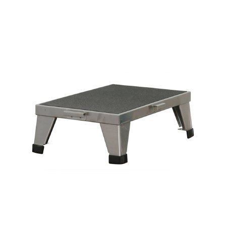 UMFmedical - Step Stool Stackable 1 Step Stainless Steel Frame 6 Inch Step Height - SS8380