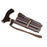 Mabis Healthcare Switch Sticks Folding Cane Aluminum 32 to 37 Inch Height Kensington Design - 502-2000-5104