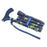 Mabis Healthcare Switch Sticks Folding Cane Aluminum 32 to 37 Inch Height Seabreaze Design - 502-2000-5113