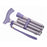 Mabis Healthcare Switch Sticks Folding Cane Aluminum 32 to 37 Inch Height Royal Purple - 502-2000-5203